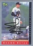 Shawn Estes, Appleton Foxes - Mariners Affiliate Autographed Card