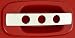 Grippin Billet Custom Door Handles Billet Rear Hatch Handles- Polished Finish GMC Yukon XL 2000 to 2006 Hole Shot