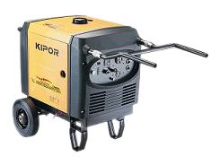 Kipor IG6000H 6000 Watt Generator Inverter with Handles
