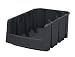 Akro-Mils 30776 Economy Stacking Nesting Plastic Storage Bin, 17-7/8-Inch Long by 6-5/8-Inch Wide by 7-Inch High, Black, Case of 10