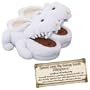 Toy Vault Rabbit with Big Pty Teeth Slippers