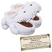 Toy Vault Rabbit with Big Pty Teeth Slippers