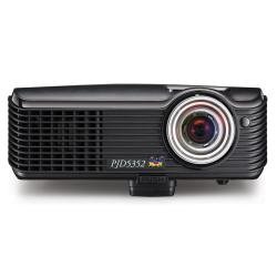 ViewSonic PJD5352 XGA Short Throw DLP Projector -120Hz/3D Ready, 2600 Lumens, 2600:1 DCR, 1.2x Optical Zoom