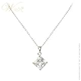 STUDIO 925: *PRINCESS CUT CZ NECKLACE*