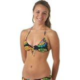 Womens Roxy Cosmic Bloom Flower Bra