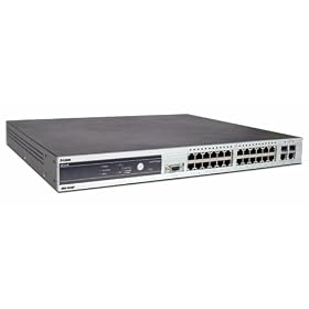D-Link DES-3828P 24-Port Stackable L3 10 100 Switch 802.3AF POE4 GigaBit Copper Adapter by D-Link