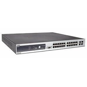 D-Link DES-3828P 24-Port Stackable L3 10 100 Switch 802.3AF POE4 GigaBit Copper Adapter by 