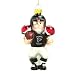 Atlanta Falcons 4 Glass White Football Player Holiday Ornament - NFL Football