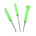 SAMS FISHING Carp Fishing Baiting Rig Tool Set Bait Needle Drill Puller Stringer and Driller (Green-3 in 1)