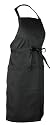 Chef Works F8 Butcher Apron, 34-Inch Length by 24-Inch Width, Black