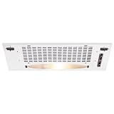 Integrated Canopy Cooker Hood Extractor - White