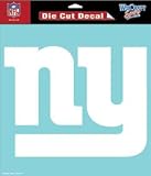 NFL New York Giants 8 X 8 Die Cut Decal