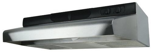 Air King ESDQ1308 Energy Star Deluxe Quite Under Cabinet Range Hood, 30 Inch Wide, Stainless Steel
