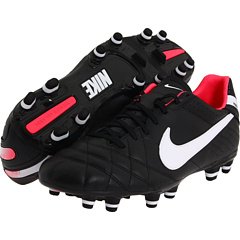 Nike WMNS Tiempo Mystic IV FG - (Black/Solar Red/White) (7.5)