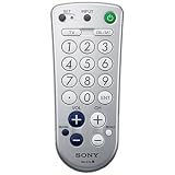 2-DEVICE Universal Remote with Big Buttons