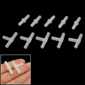 10 PCS Aquarium Airline Air Tube Tubing Connectors 