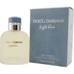 D & G Light Blue By Dolce & Gabbana For Men Eau De Toilette Spray, 4.2-Ounces