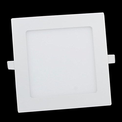 15W 75*SMD2835 Epistar 1350Lm CRI>80 2800-3200K Warm White LED Panel Light , Square Recessed Ceiling Lamp (AC 85-265V) (15 Watts)