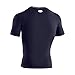 Under Armour Men's HeatGear Sonic Compression S/S Tee Midnight Navy/White T-Shirt MD