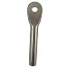 Loos Cableware 668-6X Stainless Steel Eye End for 3/16" Diameter Wire Rope