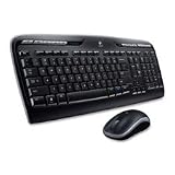 Logitech Wireless Desktop Combo MK320, 2.4 GHZ, Black