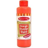 Melissa & Doug Orange Poster Paint (8 oz)