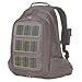 Solar Charging Backpack, Green Panels