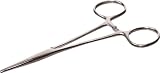 SE - Forceps - Straight, Stainless Steel, 5in. (2 Pack)