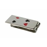Stainless Steel Poker Money Clip
