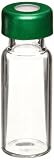 Wheaton W225175-02 Borosilicate Glass Crimp Top E-Z Vial with 0.002 Teflon/0.038 Silicone Lined 11mm Aluminum Seal, 12mm x 32mm Clear/Natural, Convenience Pack, Case of 100