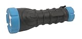Dorcy 41-2968 80-Lumen 3AA LED Rubber Flashlight with Batteries, Medium, Assorted