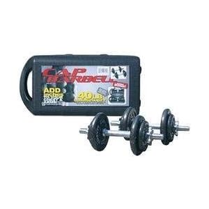 Cap Barbell 40-Pound Dumbbell Set by 