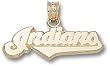 Cleveland Indians "Indians" 3/8" Charm/Pendant -14K/10K, Stainless Steel or Gold Plated
