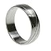 316L Stainless Steel Ring with laser cut design. Width: 6mm, 7