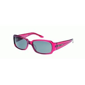 lunettes de vue pas chère Fossil Lunettes - PS7201600 - Countryside - Lunette Femme - Verre Gris Foncé - Monture Acétate Rouge