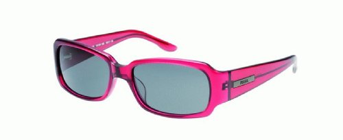 Fossil Lunettes - PS7201600 - Countryside - Lunette Femme - Verre Gris Fonc&eacute; - Monture Ac&eacute;tate Rouge