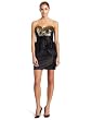 ABS By Allen Schwartz Womens Strapless Sequin Bodice Peplum Dress ABS By Allen Schwartz Womens Strapless Sequin Bodice Peplum Dress