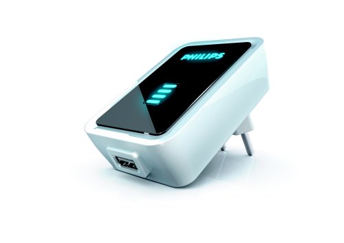 Childrens Toyshop  Computer : Philips SCM7880/05 - Power4Life Universal USB Travel Charger with Back-up energy and worldplugs