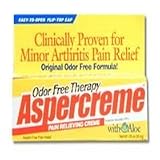 Aspercreme Odor Free Therapy Pain Relieving Creme With Aloe - 1.25 Oz