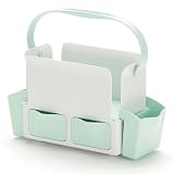 Toolbox Diaper Caddy (White with Mint)