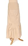 Lilo Maternity Long Skirt with Gathers