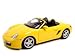 Porsche Boxster S Convertible Yellow Diecast 1:18 Welly