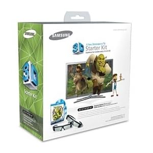 Samsung SSG-P2100S/ZA Shrek 3D Starter Kit with two pairs 3D glasses