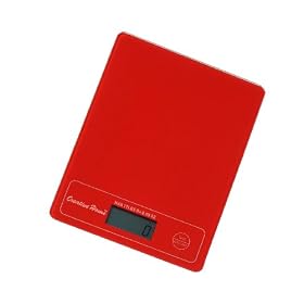 Creative Home Portion Pro Digital Kitchen Scales with Tempered Glass Round Top