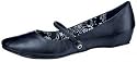 City Walk Keilballerinas schwarz