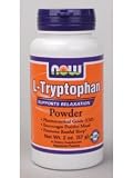 NOW Foods L-Tryptophan Powder, 2 oz (Pack of 2)