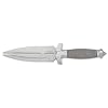 Gil Hibben Silver Double Shadow Knife with Sheath