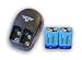 T-228 Plug-in Compact Charger with 2 pcs of 9V 250mAh NiMH Batteries