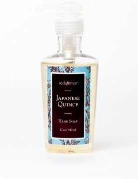 Seda France Classic Toile Japanese Quince Liquid Hand Soap