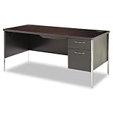 HON® Mentor® Series Single Pedestal Desk